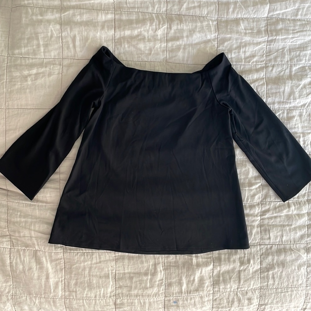 Hatch maternity off shoulder top